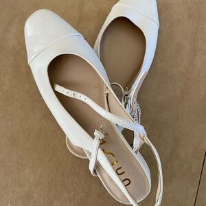 NEW UNISA TWO TONE SLINGBACK BALLET FLATS